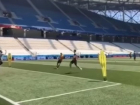 Тренировка сборной Исландии на стадионе «Волгоград Арена» попала на видео