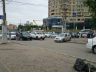 В центре Волгограда столкнулись 4 авто: движение парализовано