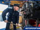 Редкий и уникальный поезд на несколько часов остановился в Волгограде 