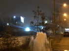 В Волгограде забивший из пожарного гидранта мощный гейзер попал на видео