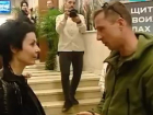 Ирина Апексимова приехала в пункт отбора "контрактников"
