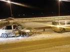 Под Волгоградом девушка на Daewoo протаранила попавшие в ДТП автомобили