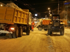 На ночную уборку снега в Волгограде выйдут 58 машин