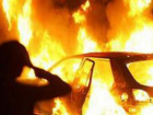 Под Волгоградом сгорел новый Lada Largus