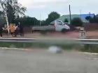 Женщину насмерть сбила иномарка под Волгоградом – видео 