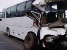 Дети пострадали в столкновении пассажирского автобуса и маршрутки на трассе в Волгоградской области