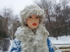 Снегурочку-трансвестита в центре Волгограда заменили на магазинный манекен