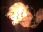 ГАЗель взорвалась и загорелась на юге Волгограда – видео