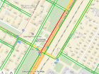 Утреннее ДТП собрало пробку в Краснооктябрьском районе Волгограда