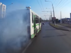 Задыхающиеся от выхлопных газов волгоградцы сняли видео против автобусов