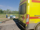 Две легковушки всмятку в кювете: под Волгоградом произошло жесткое ДТП
