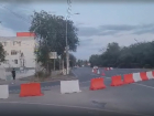 Масштабы перекрытия дороги на юге Волгограда – видео