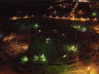 Огни ночного стадиона Волгоград-Арена снял на видео талантливый оператор