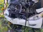 Сплошное месиво: на видео сняли последствия смертельного ДТП с автобусом под Волгоградом