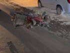 На въезде в Волгоград маршрутка насмерть снесла мопедиста: видео