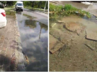 Больше месяца водой из колодца затапливает улицы на юге Волгограда