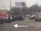 Массовое ДТП стало причиной утренней мощной пробки в Волгограде: видео