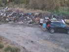 Труп собаки выбросили на свалку мужчина с ребенком в Волгограде