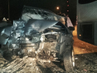 "Десятка" и пассажирский автобус столкнулись на трассе Волгоград-Москва