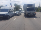 Тройное ДТП с маршруткой №260 попало на видео в Волгограде