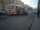На Комсомольской в Волгограде собирается пробка из троллейбусов из-за ДТП 
