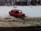 В Волгограде пенсионер на ВАЗ-21033 перевернулся в кювет 