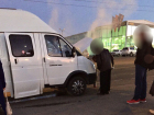 Волгоградская маршрутка задымилась на ходу