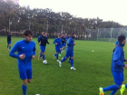 Футболисты команды "Ротор-Волгоград" готовятся к матчу в Краснодаре