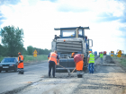 Под Волгоградом трассу М6 ремонтируют с применением новых технологий