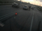 В Волгограде на шоссе Авиаторов столкнулись две Daewoo