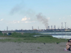 Столб дыма над Волжской ГЭС заметили жители Спартановки