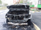 В Волгограде из-за замыкания проводки сгорела Toyota