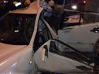 Подробности ДТП на севере Волгограда, в котором Mercedes разорвало пополам