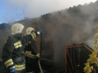 В загоревшемся из-за сигареты доме под Волгоградом пострадал 56-летний мужчина