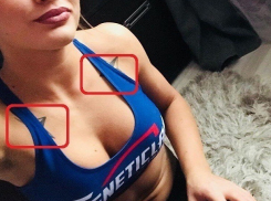 Волгоградскую фитнес-тренера высмеяли за татуировки на груди