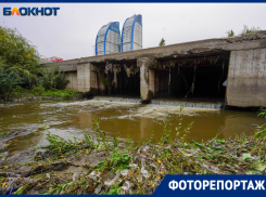 Зловонные стоки вылились в Волгу в центре Волгограда