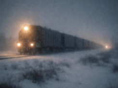 Грузовой поезд сошел с рельсов в Волгоградской области