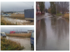 Потоп на Нижней Судоверфи попал на видео в Волгограде