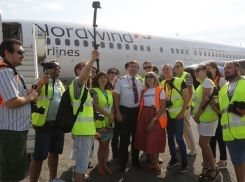 Волгоградцы вступили в битву за самый крутой снимок на взлетной полосе аэропорта