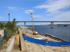 В Волгограде началось возведение Нулевой Продольной