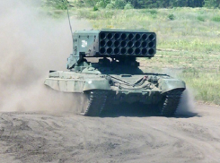 В Волгоградской области военные применили огнеметные установки «Солнцепек»