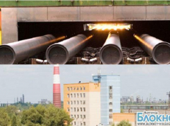 В Волгоградской области горит трубный завод