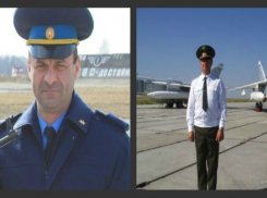 Под Волгоградом на месте крушения самолета Су-24 МР отслужили панихиду