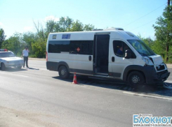 В Волгограде в москвичку врезалась маршрутка