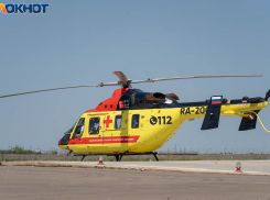 Трехлетнюю девочку с бронхитом спасли благодаря вертолету в Волгоградской области