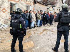 Цыган выстроили в шеренгу силовики в Волгограде