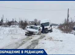 Машины застревают в дорожной колее: волгоградцы оказались отрезаны от города