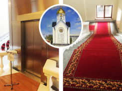 Волгоградские депутаты получили новый лифт и просьбу не  мусорить в туалете