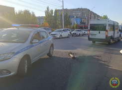 Смертельный наезд маршрутки на 9-летнюю самокатчицу под Волгоградом попал на видео 