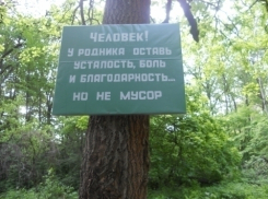23 мешка мусора вывезли школьники с родников Волгоградской области